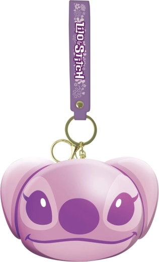 Sleutelhanger met portemonnee ANGEL uit Lilo & Stitch – blauw