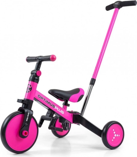 Kinderloopfiets 4-in-1 Optimus Plus roze