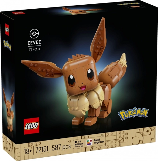 LEGO Pokémon Eevee bouwset voor volwassenen