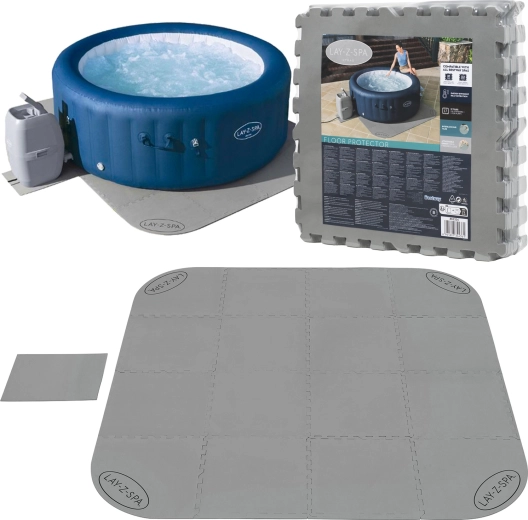 Bestway beschermende onderlegger voor LAY-Z-SPA puzzel 196 × 196 cm