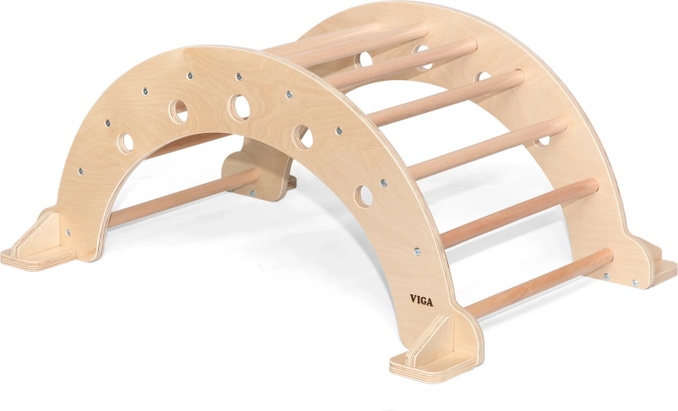 Houten Montessori schommelboog VIGA