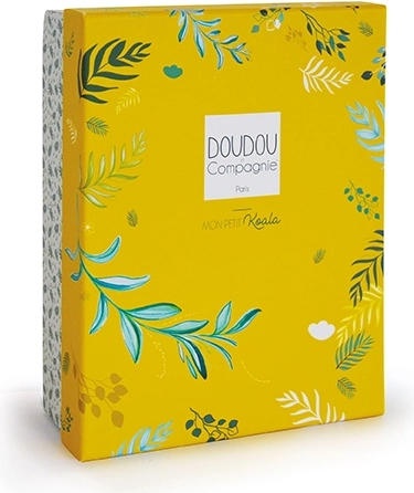 Doudou giftset – knuffel met fopspeenhouder koala Yoca 20 cm