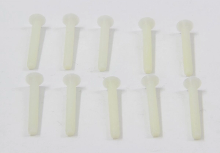 Verzonken schroeven van polyamide M4 × 30 mm, 10 stuks