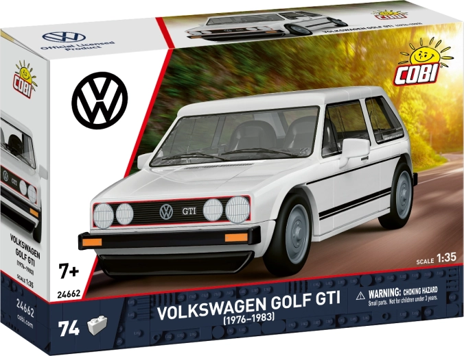 Cobi Volkswagen Golf GTI 1976–1983 bouwset 1:35 (74 onderdelen)