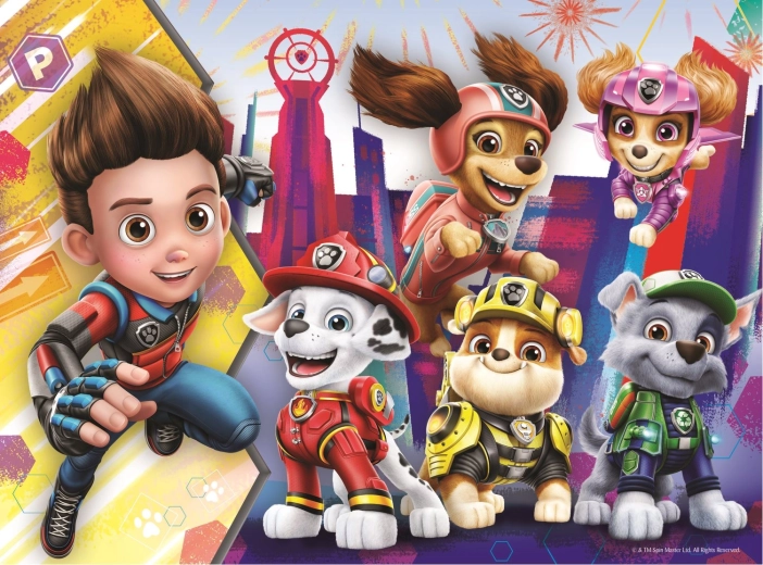 Puzzel PAW PATROL: de film – perfect team, 30 stukjes