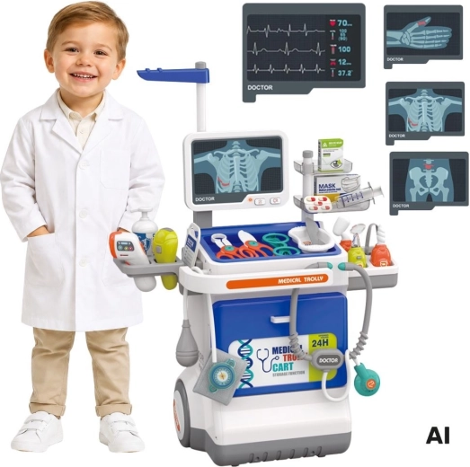 Woopie interactieve dokterswagen met röntgen - 1 stuk