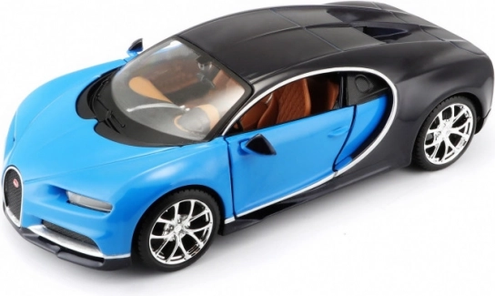 Bouwpakket Bugatti Chiron blauw