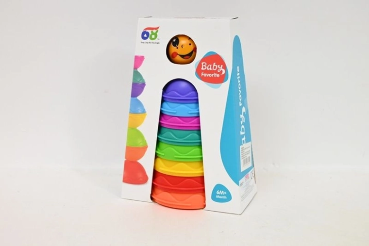 Kinder stapelpiramide (piramidetoren)