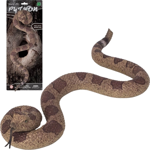Sparkys realistisch model van een ratelslang (rattlesnake) 46 cm