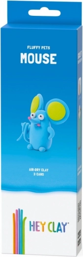 Massa Hey Clay - diertje Pluchen muis