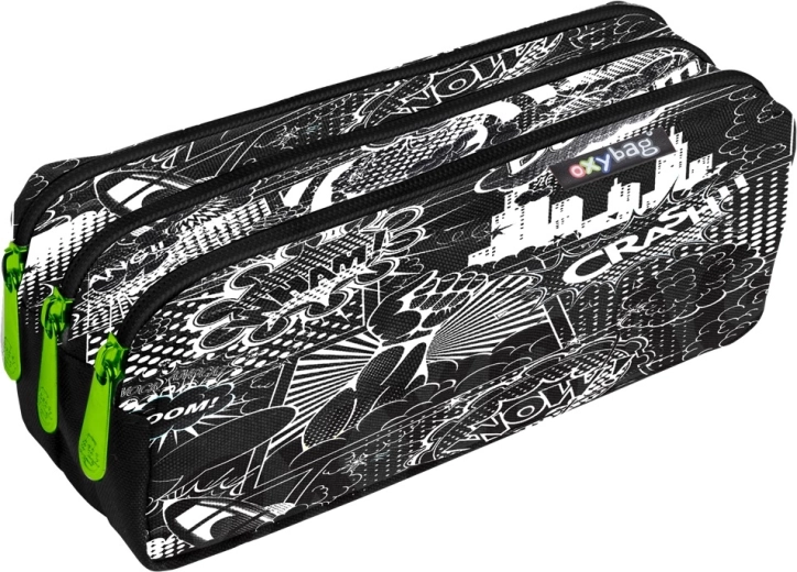 Školetui met 3 ritsen Crash