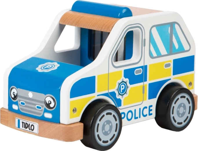 Tidlo houten politieauto