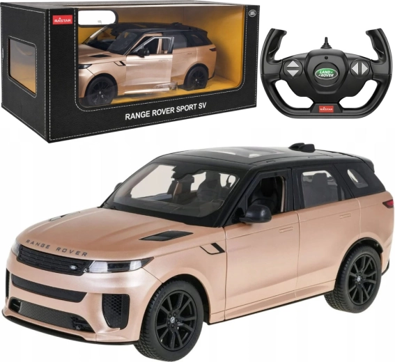 Rastar RC RANGE ROVER SPORT SV 1:14 gouden model met afstandsbediening