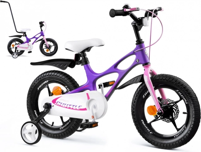 Kinderfiets 14" RoyalBaby Space Shuttle – Paars