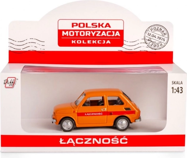 Metalen model FIAT 126p 1:43 – posteditie