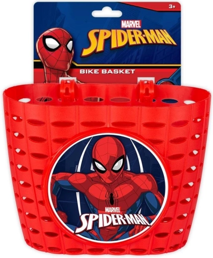 Kinderfietsmandje Spider-Man rood