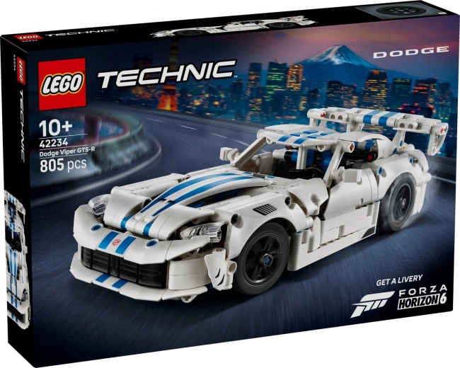 LEGO Technic sportwagen Dodge Viper GTS-R