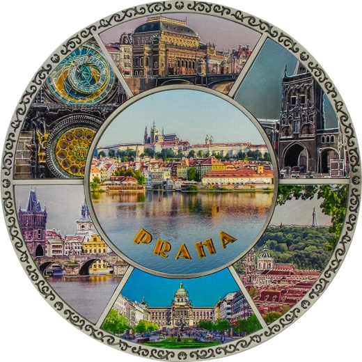 Decoratief bord Praag Sparkys