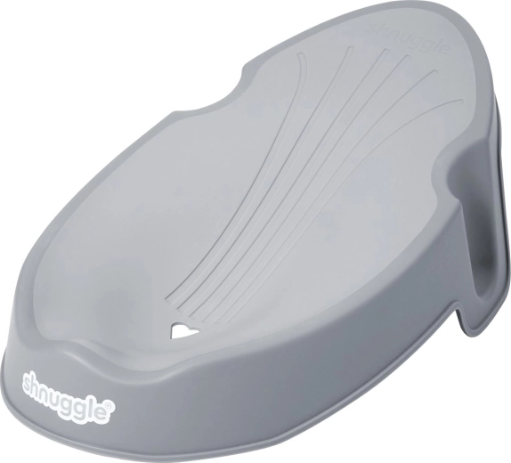 Badstoeltje voor in bad Shnuggle pebble grey