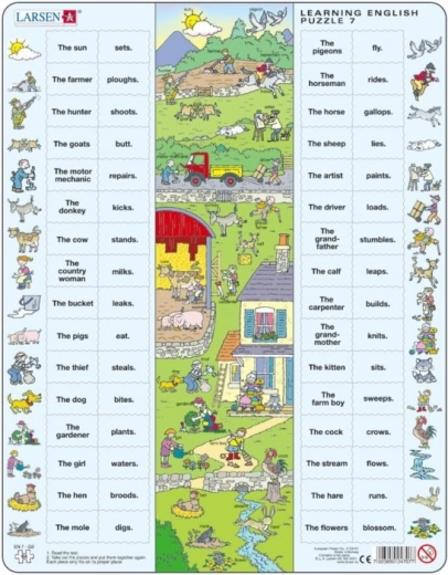 Puzzel Engels op het platteland 64 stukjes