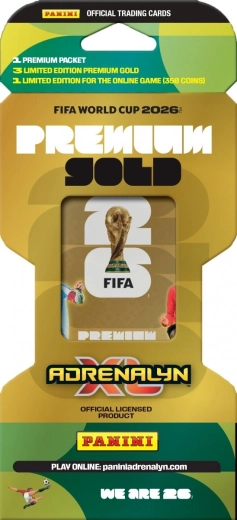 Verzamelkaarten PANINI FIFA World Cup 2026 Blister Gold