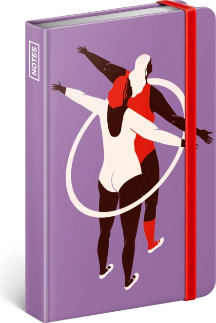 Elegante notitieboek Tomski & Polanski met gelinieerde pagina’s