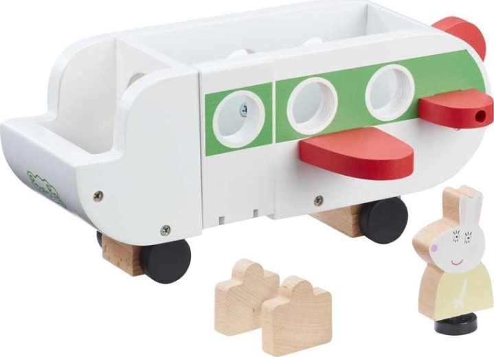 Houten vliegtuig PEPPA PIG