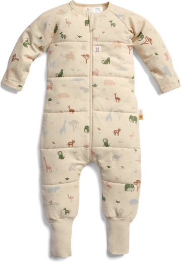 ErgoPouch Onesie Savannah van biologische katoen, 6–12 maanden, 2,5 TOG