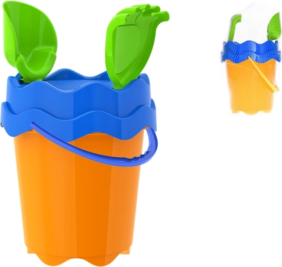 Zandset oranje 17 cm