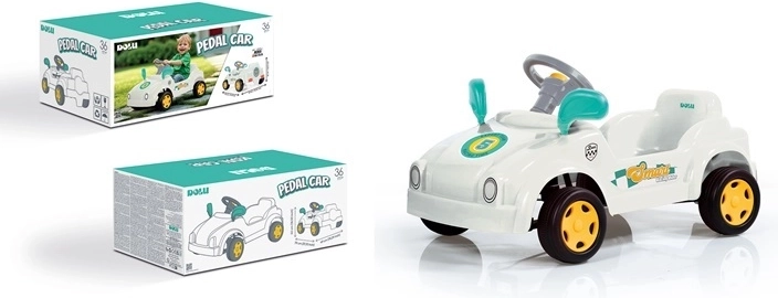 Dolu kindertrapauto wit