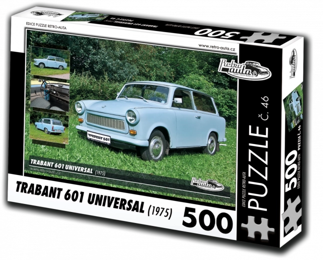 Retro Auto Puzzel Trabant 601 Universal 500 stukjes