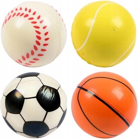 Zachte bal voor kinderen 6,3 cm