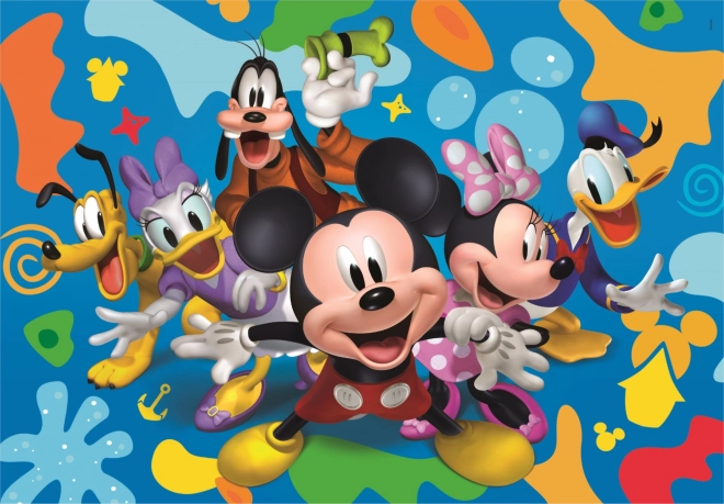 Puzzel Mickey en vrienden 104 stukjes