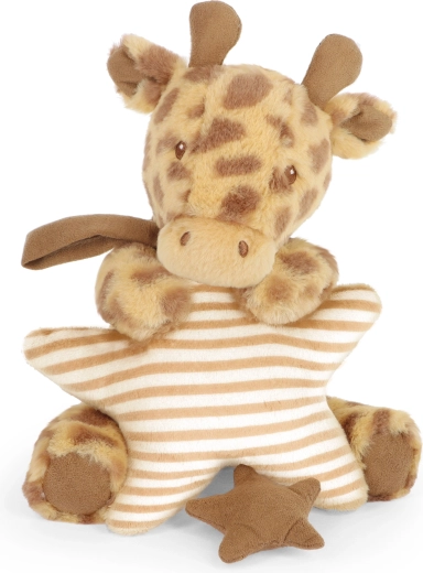 Keeleco zingende giraf Huggy met melodie 18 cm