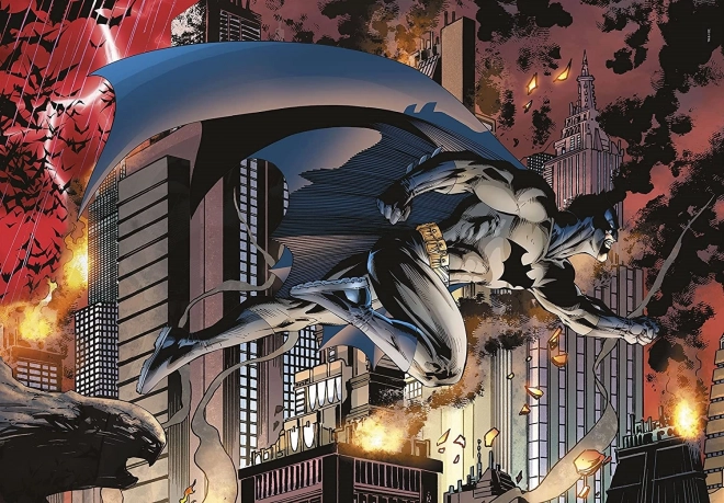 CLEMENTONI Puzzel in koffertje: Batman 1000 stukjes