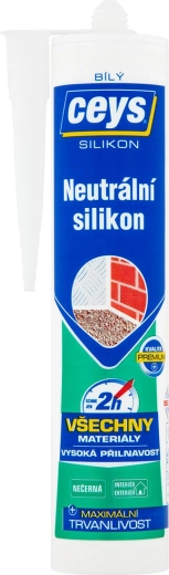 Neutrale siliconenkit CEYS wit 280 ml