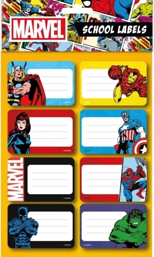 Marvel schoolsset stickers budget