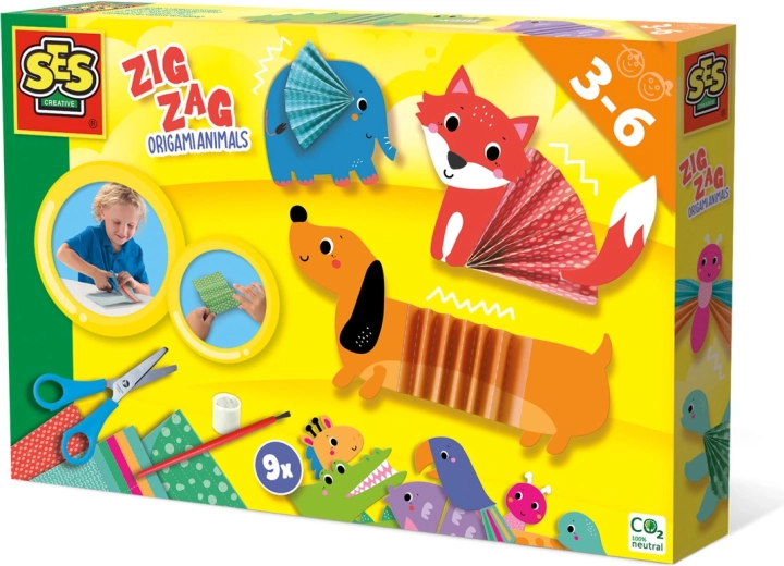 Origami dieren Zigzag