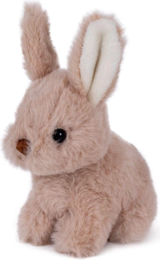 Beige pluchen konijntje klein 15 cm