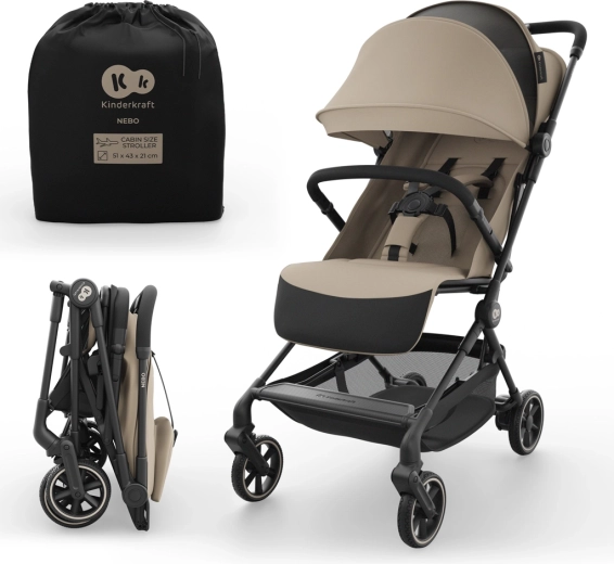 Sportwagen Kinderkraft NEBO – Beige (0074)