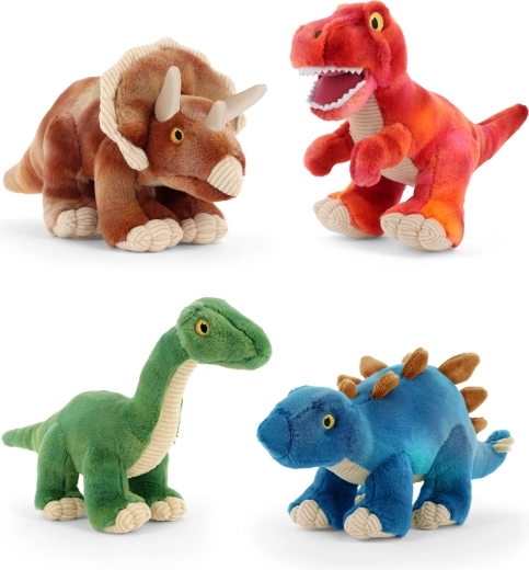 Pluchen dinosaurus Keeleco 26 cm - 1 stuk