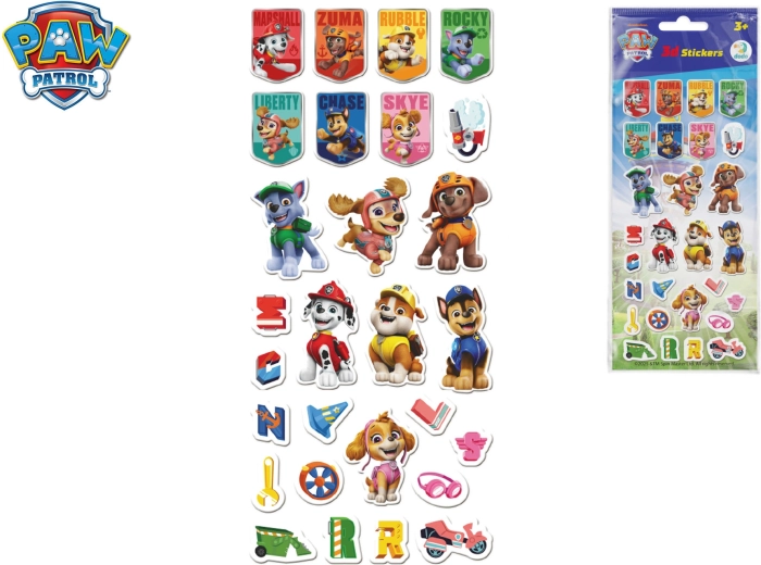 Set 3D-stickers Paw Patrol