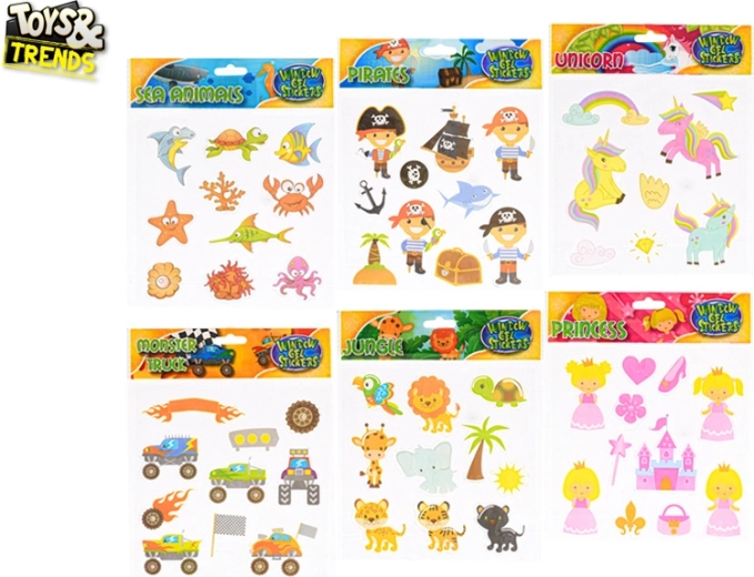 Gelstickers Toys&Trends – creatieve stickers voor kinderen