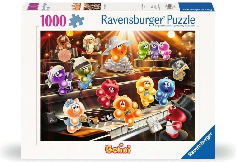 Ravensburger puzzel Gelini: Muziek 1000 stukjes