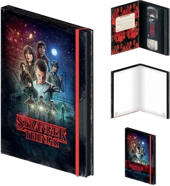 Premium VHS-blok Stranger Things 1