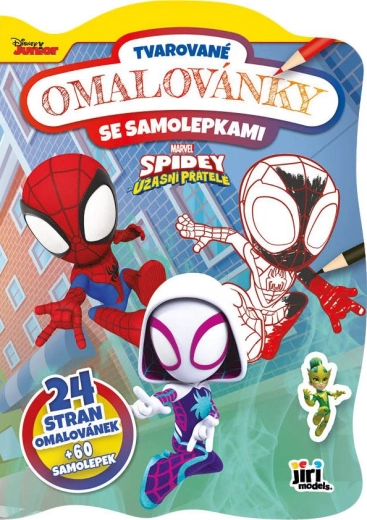 Vormkleurboek SPIDEY
