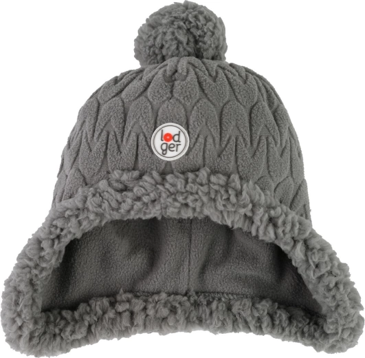 Lodger fleecy wintermuts Hatter Empire fleece sharkskin 0–3 maanden - 1 stuk