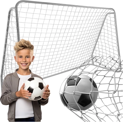 Net voor metalen voetbaldoel Trizand 213 × 150 × 90 cm