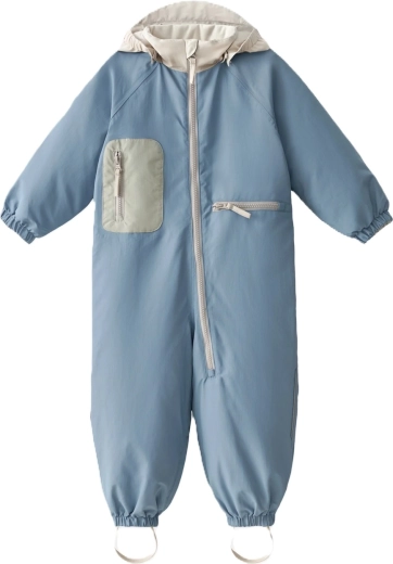 Leokid kinderoverall Color kit blue swell, maat 86 (18–24 maanden)