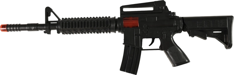 mechanische machinepistool met geluid 45 cm